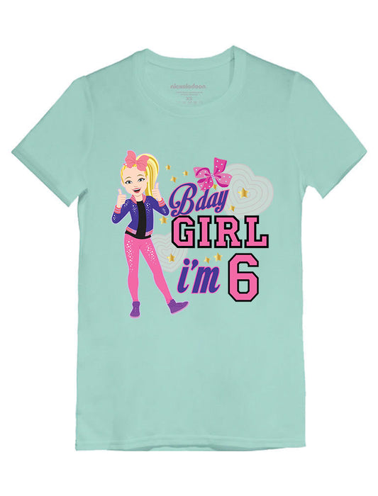 Jojo Siwa Birthday Girl Shirt Gifts for Girls Bday 5th 6th Party Kids T-Shirt