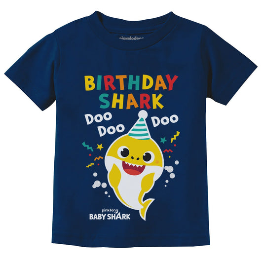Baby Shark Shirt 1st 2nd Birthday Shark Outfit for Boy Girl Infant Kids T-Shirt