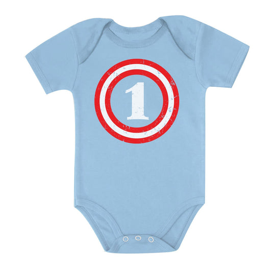 Captain 1st Birthday Baby Bodysuit