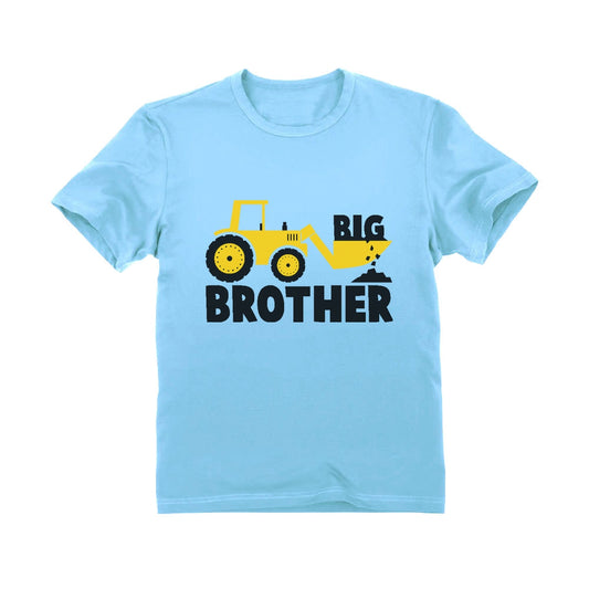 Big Brother Tractor Boys Toddler Kids T-Shirt