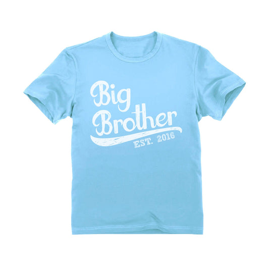 Gift for Big Brother EST. 2016 Youth Kids T-Shirt